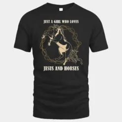 Equestrian Women Just A Girl Who Loves Jesus And Horses
