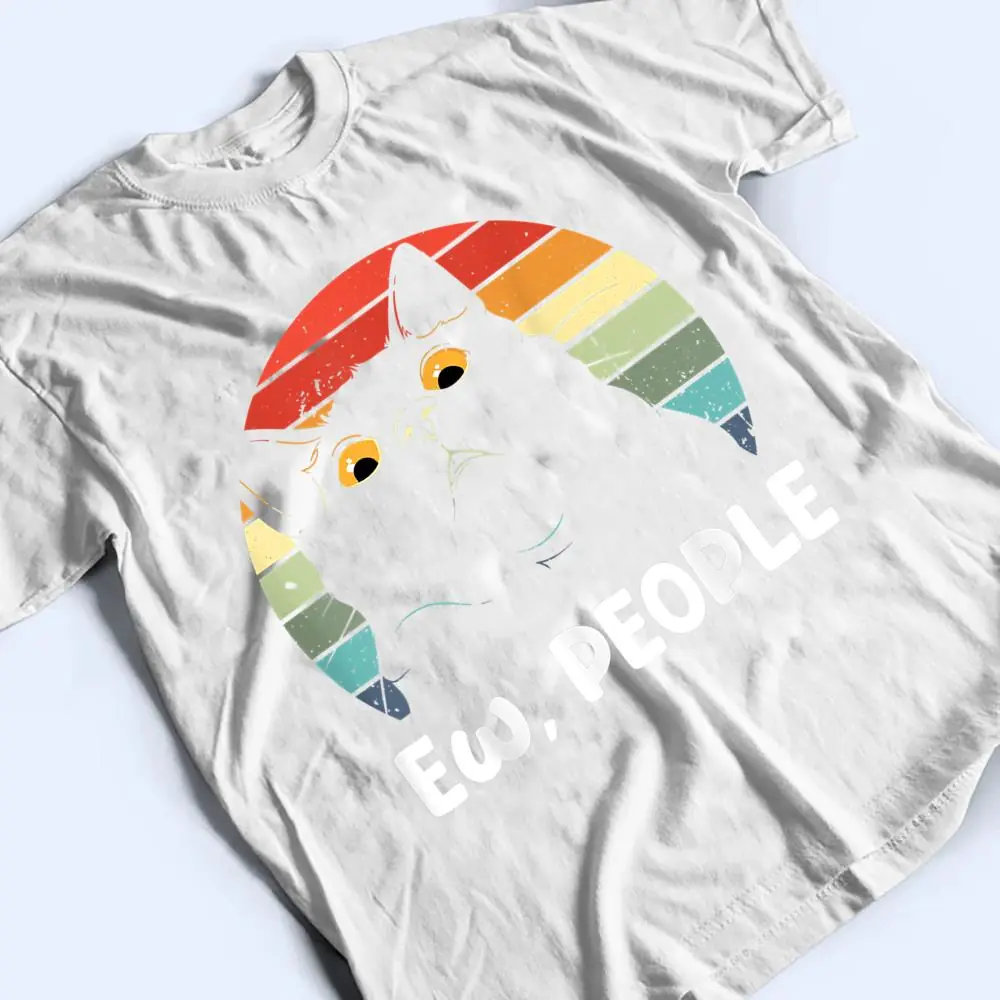 Ew-people-funny-Black-Cat-lover-for-women-men-fun-cat-saying-T-Shirt-2 Ew people funny Black Cat lover for women men fun cat saying T Shirt