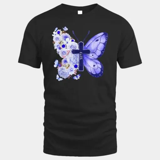 Faith Butterfly Christian Cross Jesus Christian