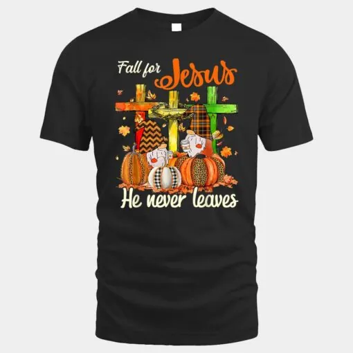 Fall for Jesus He Never Leaves Christian Faith Jesus Autumn_3