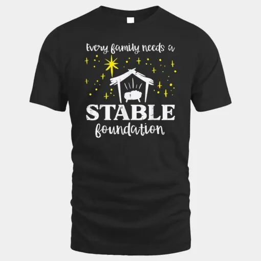 Family Stable Foundation Christian Jesus Christmas Xmas