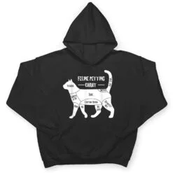 Feline Petting Chart Cat Apparel T Shirt Feline Petting Chart Cat Apparel T Shirt