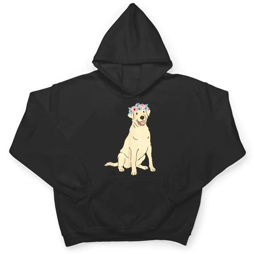 Floral-Labrador-Retriever-Lovers-Yellow-Lab-Dog-Mom-T-Shirt-3 Floral Labrador Retriever Lovers Yellow Lab Dog Mom T Shirt