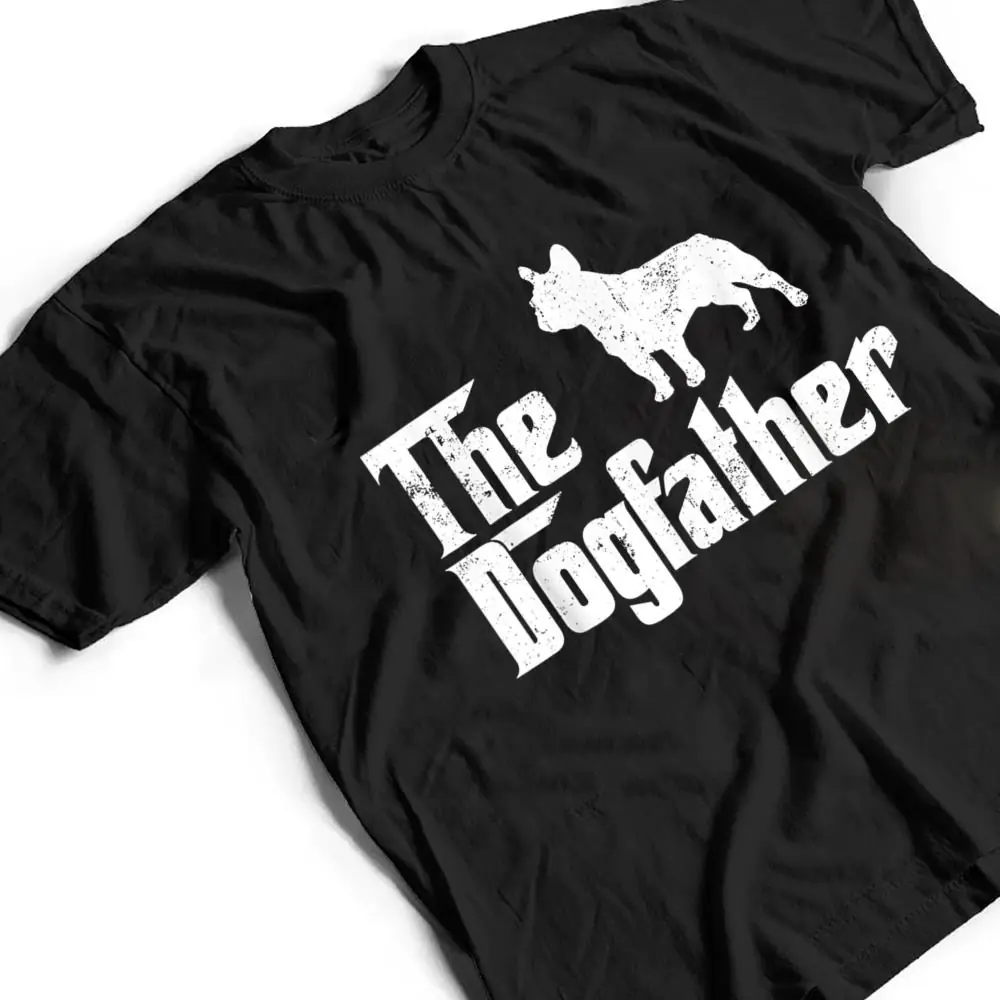 French-Bulldog-Dog-The-Dogfather-Dog-Lover-T-Shirt-2 French Bulldog Dog The Dogfather Dog Lover T Shirt