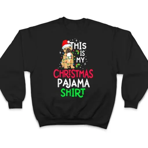 French Bulldog Dog Xmas This Is My Christmas Pajama Ver 2 T Shirt