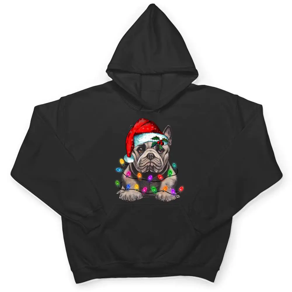 French-Bulldog-Santa-Christmas-Tree-Lights-Xmas-Boys-Dogmas-T-Shirt-3 French Bulldog Santa Christmas Tree Lights Xmas Boys Dogmas T Shirt