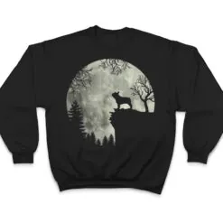 Frenchie And Moon Halloween Costume Funny Idea For Dog Lover T Shirt Frenchie And Moon Halloween Costume Funny Idea For Dog Lover T Shirt