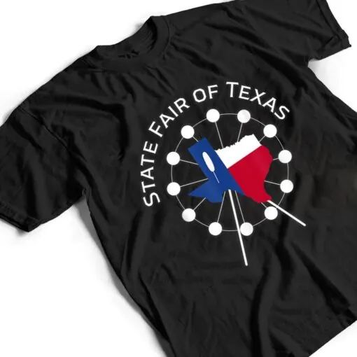 Fried Corndog State Fair of Texas Ferris Wheel T Shirt