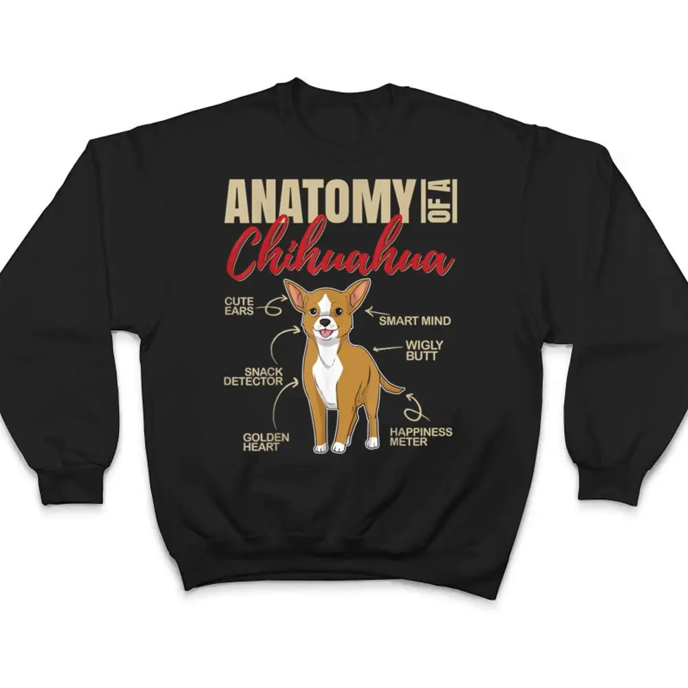 Funny-Anatomy-of-a-Chihuahua-Dog-T-Shirt-4 Funny Anatomy of a Chihuahua Dog T Shirt