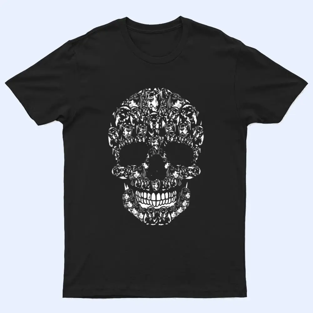 Funny Black and Tan Coonhound Dog Skull Halloween Costume T Shirt Funny Black and Tan Coonhound Dog Skull Halloween Costume T Shirt