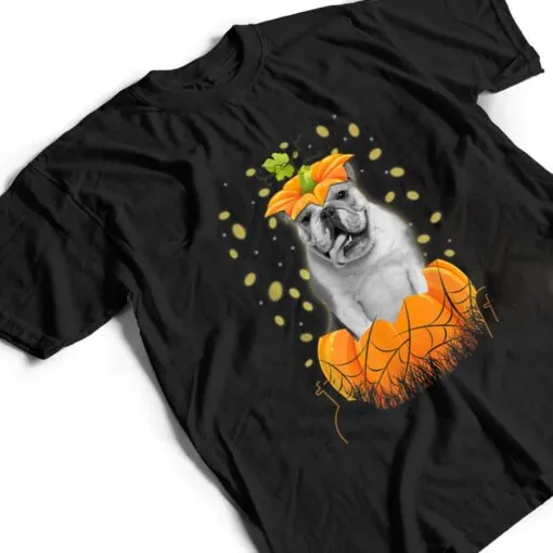 Funny Bulldog Halloween Costume For Dog lover T Shirt