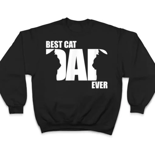 Funny Cat Daddy Best Cat Dad Ever T Shirt