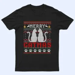 Funny Cat Lover Merry Catmas Christmas T Shirt