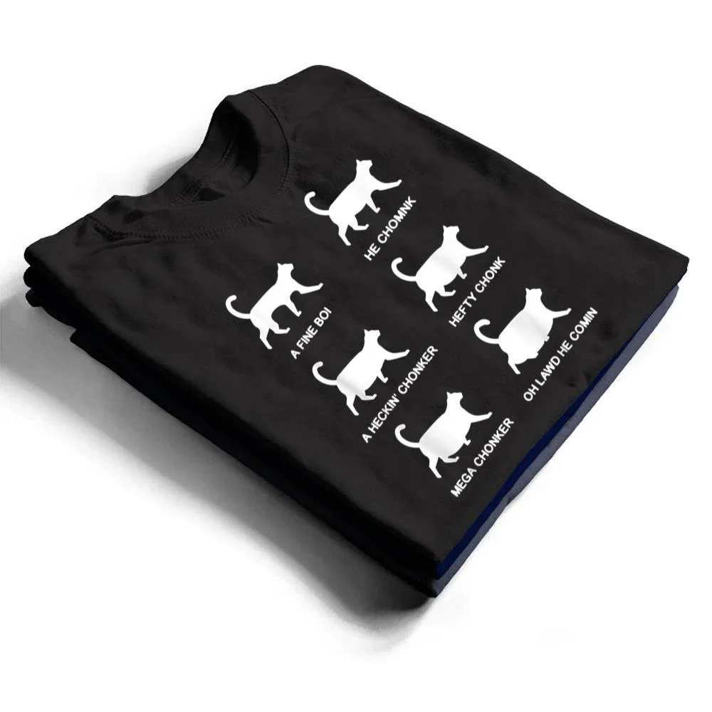 Funny-Cat-Meme-Shirt-Chonk-Cat-Evolution-Chart-For-Cat-Lover-T-Shirt-1 Funny Cat Meme Shirt Chonk Cat Evolution Chart For Cat Lover T Shirt