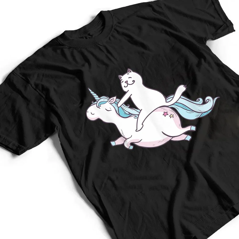 Funny-Cat-Riding-Unicorn-T-Shirt-Hipster-Always-Be-You-Kitty-T-Shirt-2 Funny Cat Riding Unicorn T-Shirt Hipster Always Be You Kitty T Shirt