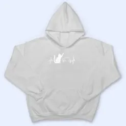 Funny Cat for Women - Meowy Cute Cat Lover Heartbeat T Shirt Funny Cat for Women - Meowy Cute Cat Lover Heartbeat T Shirt