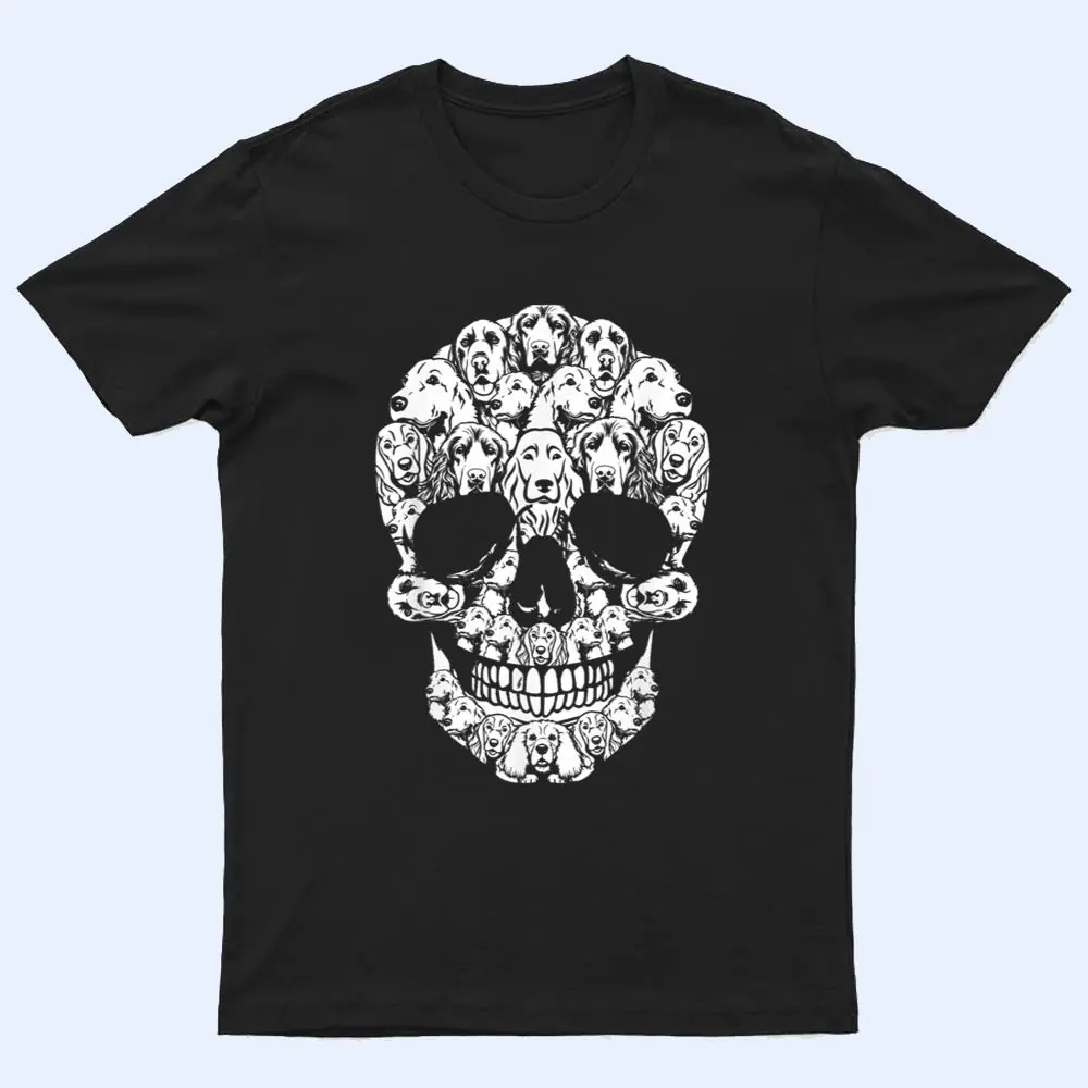 Funny Cocker Spaniel Dog Skull Halloween Costume T Shirt Funny Cocker Spaniel Dog Skull Halloween Costume T Shirt