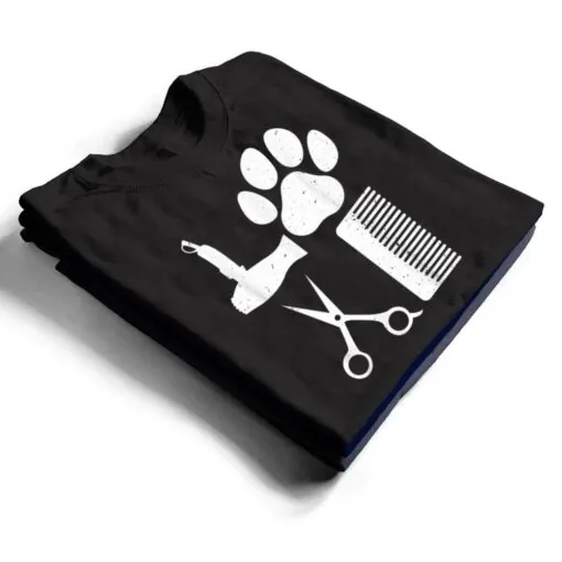 Funny Dog Groomer Design Pet Grooming Lovers T Shirt