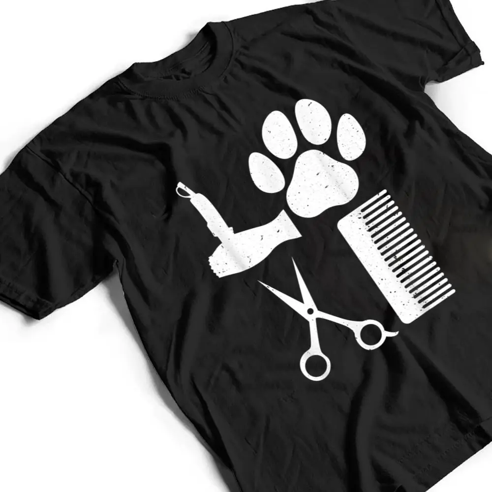 Funny-Dog-Groomer-Design-Pet-Grooming-Lovers-T-Shirt-2 Funny Dog Groomer Design Pet Grooming Lovers T Shirt