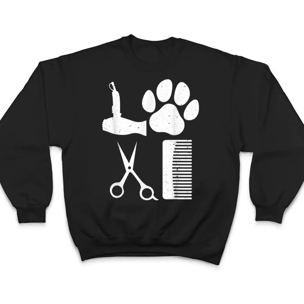 Funny-Dog-Groomer-Design-Pet-Grooming-Lovers-T-Shirt-4 Funny Dog Groomer Design Pet Grooming Lovers T Shirt