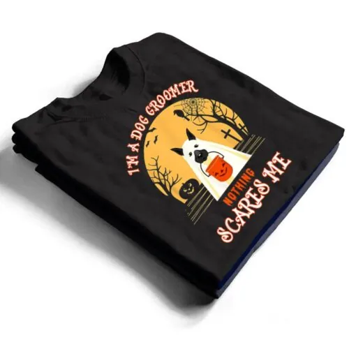 Funny Dog Groomer Grooming Halloween Pet Puppy Gift T Shirt