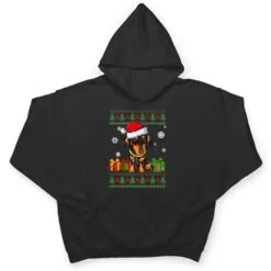 Funny Dog lovers Dachshund Santa Hat Christmas Ver 2 T Shirt Funny Dog lovers Dachshund Santa Hat Christmas Ver 2 T Shirt