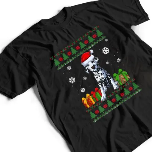 Funny Dog lovers Dachshund Santa Hat Christmas Ver 4 T Shirt