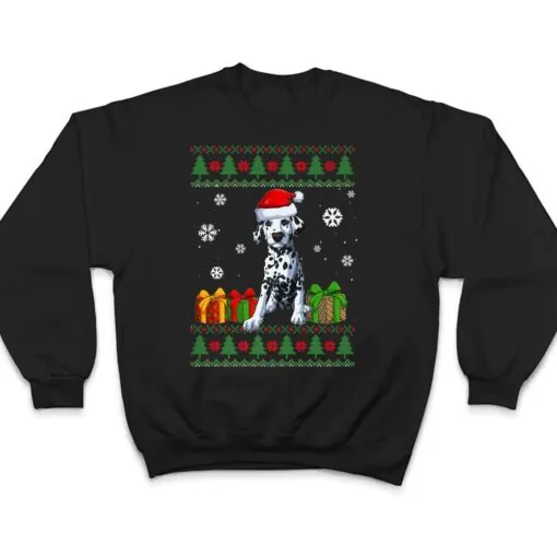 Funny Dog lovers Dachshund Santa Hat Christmas Ver 4 T Shirt