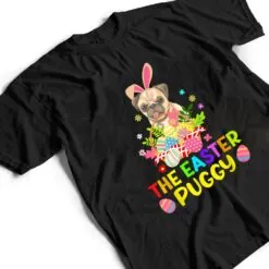 Funny Easter Pug Bunny Ear Eggs Basket Dogs T Shirt Funny Easter Pug Bunny Ear Eggs Basket Dogs T Shirt