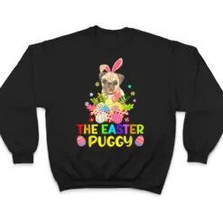Funny Easter Pug Bunny Ear Eggs Basket Dogs T Shirt Funny Easter Pug Bunny Ear Eggs Basket Dogs T Shirt