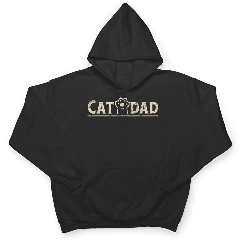 Funny-Fathers-Day-Cat-Dad-T-Shirt-3 Funny Fathers Day Cat Dad T Shirt