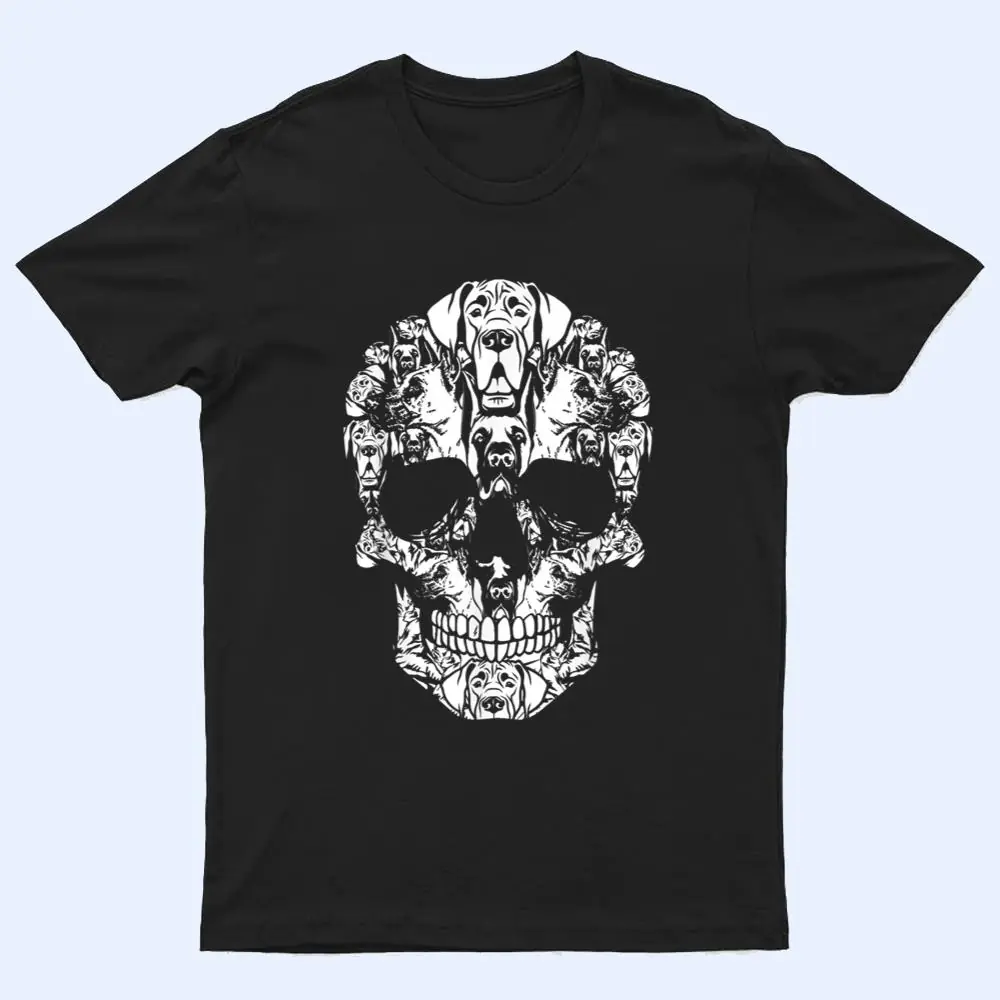 Funny Great Dane Dog Skull Halloween Costume Ver 1 T Shirt Funny Great Dane Dog Skull Halloween Costume Ver 1 T Shirt