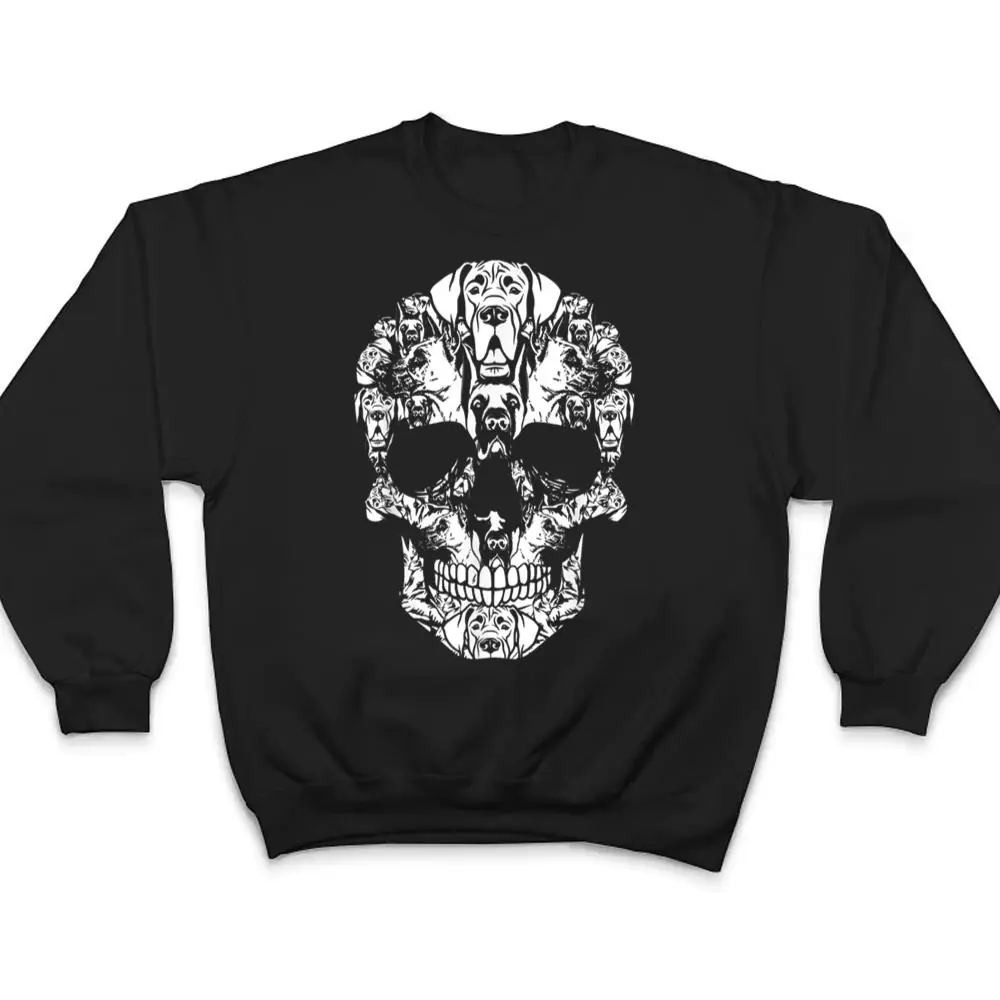 Funny-Great-Dane-Dog-Skull-Halloween-Costume-Ver-2-T-Shirt-4 Funny Great Dane Dog Skull Halloween Costume Ver 2 T Shirt