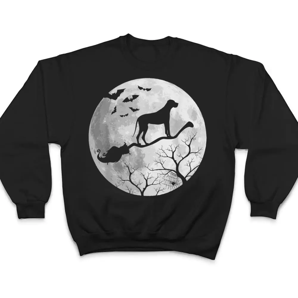 Funny-Great-Dane-Flying-Witch-Costume-Halloween-Dog-Mom-T-Shirt-4 Funny Great Dane Flying Witch Costume Halloween Dog Mom T Shirt