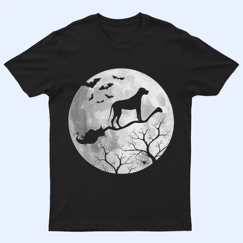 Funny Great Dane Flying Witch Costume Halloween Dog Mom T Shirt Funny Great Dane Flying Witch Costume Halloween Dog Mom T Shirt