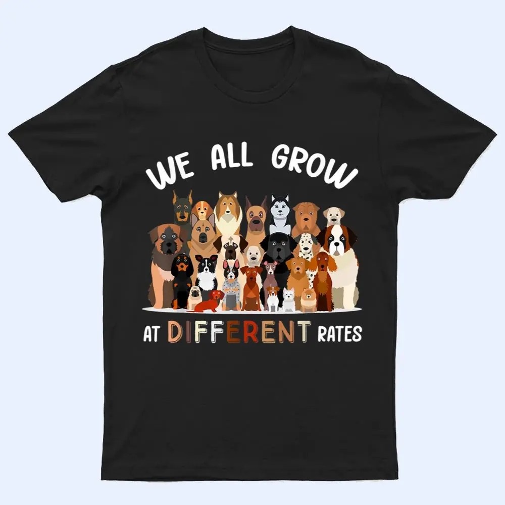 Funny Growth Mindset Classroom Teacher Dog Theme Diversity T Shirt Funny Growth Mindset Classroom Teacher Dog Theme Diversity T Shirt