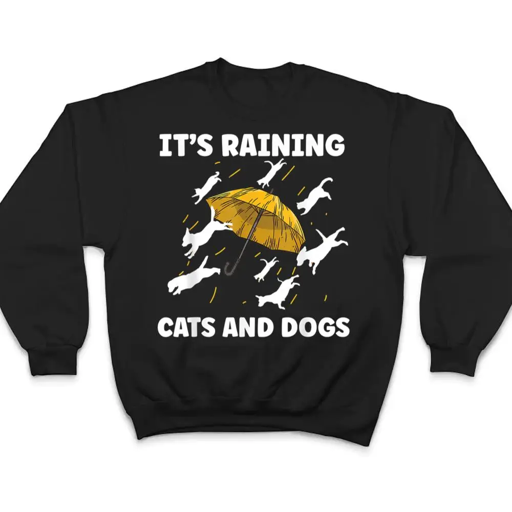 Funny-Halloween-Its-Raining-Cats-And-Dogs-English-Teacher-T-Shirt-4 Funny Halloween It's Raining Cats And Dogs English Teacher T Shirt