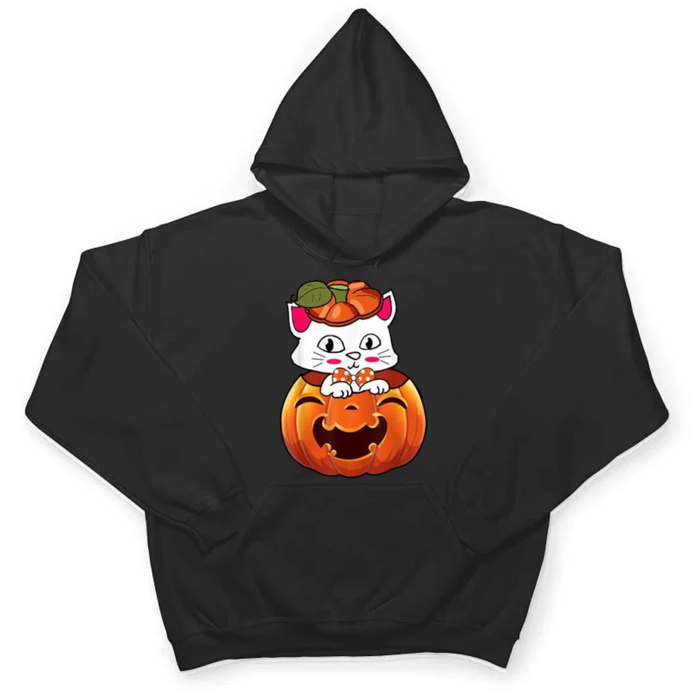 Funny-Halloween-Jack-O-Lantern-Pumpkin-Cat-Gifts-T-Shirt-3 Funny Halloween Jack-O-Lantern Pumpkin Cat Gifts T Shirt