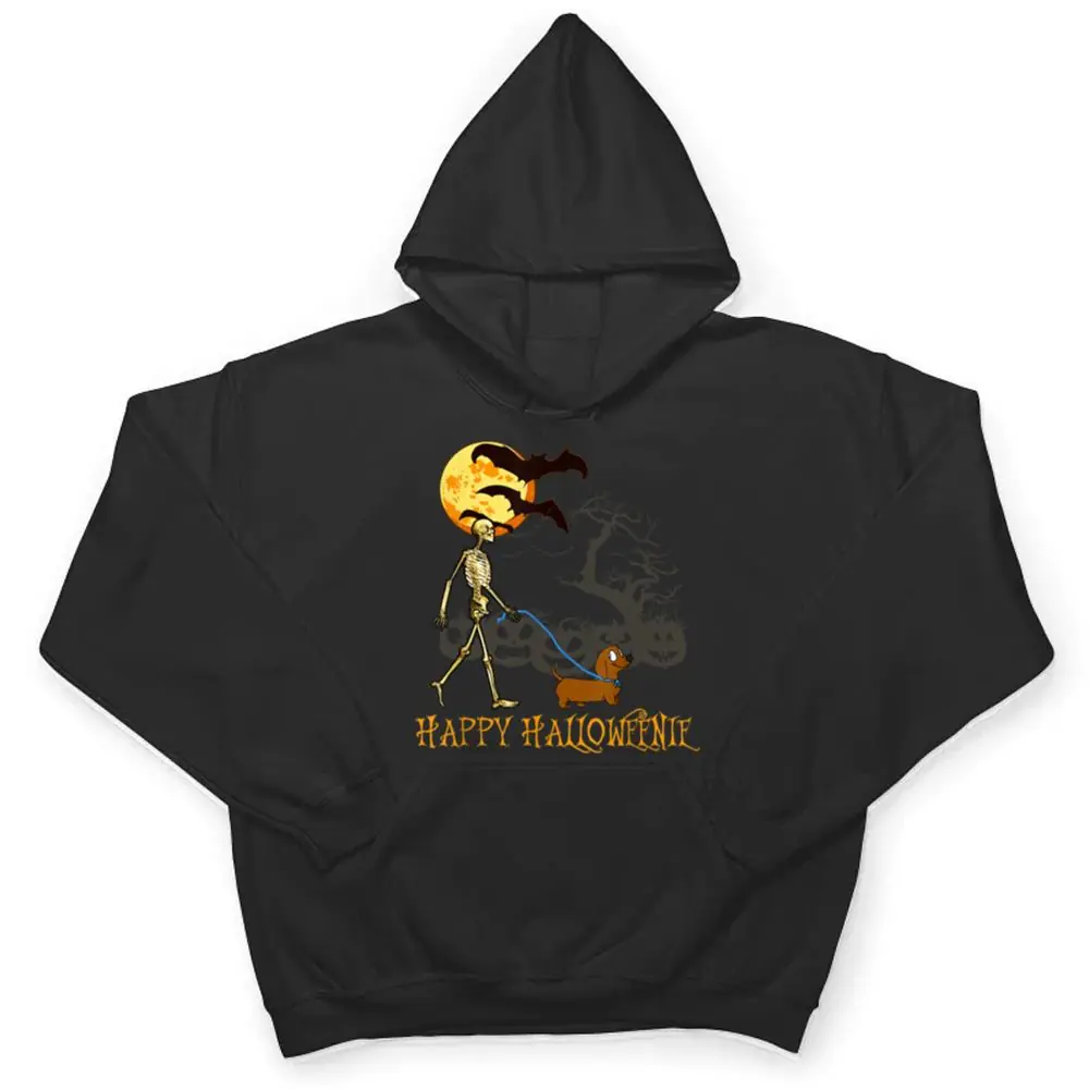 Funny-Happy-Halloweenie-Dachshund-Halloween-Dog-Lover-Gifts-T-Shirt-3 Funny Happy Halloweenie Dachshund Halloween Dog Lover Gifts T Shirt
