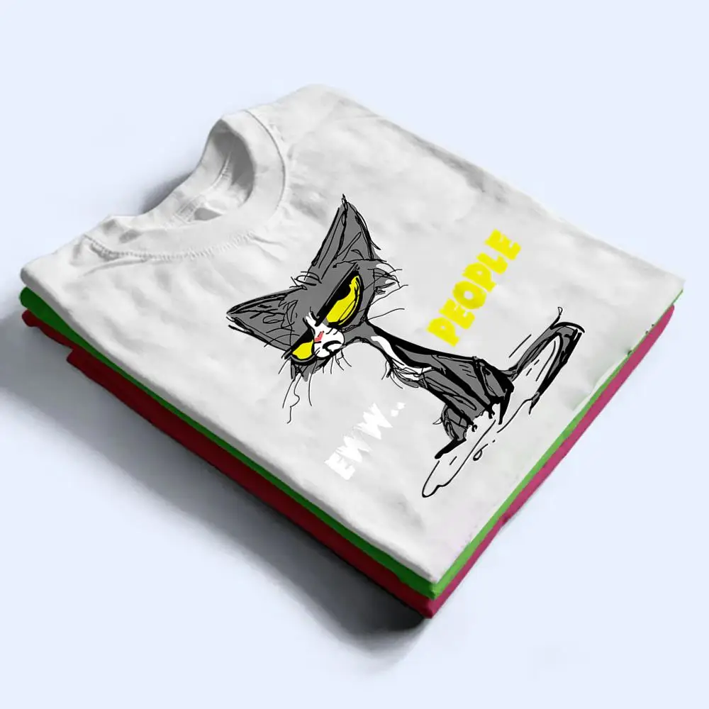 Funny-Kitty-EWW-People-Kitten-Funny-Cat-T-Shirt-1 Funny Kitty EWW People Kitten Funny Cat T Shirt