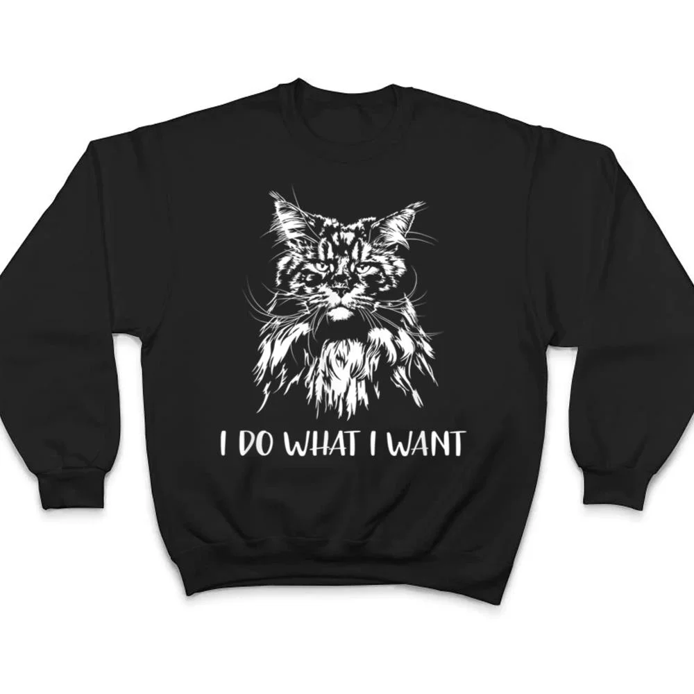 Funny-Maine-Coon-Cat-I-do-what-i-want-cat-meow-Kitty-Cat-T-Shirt-4 Funny Maine Coon Cat I do what i want cat meow Kitty Cat T Shirt