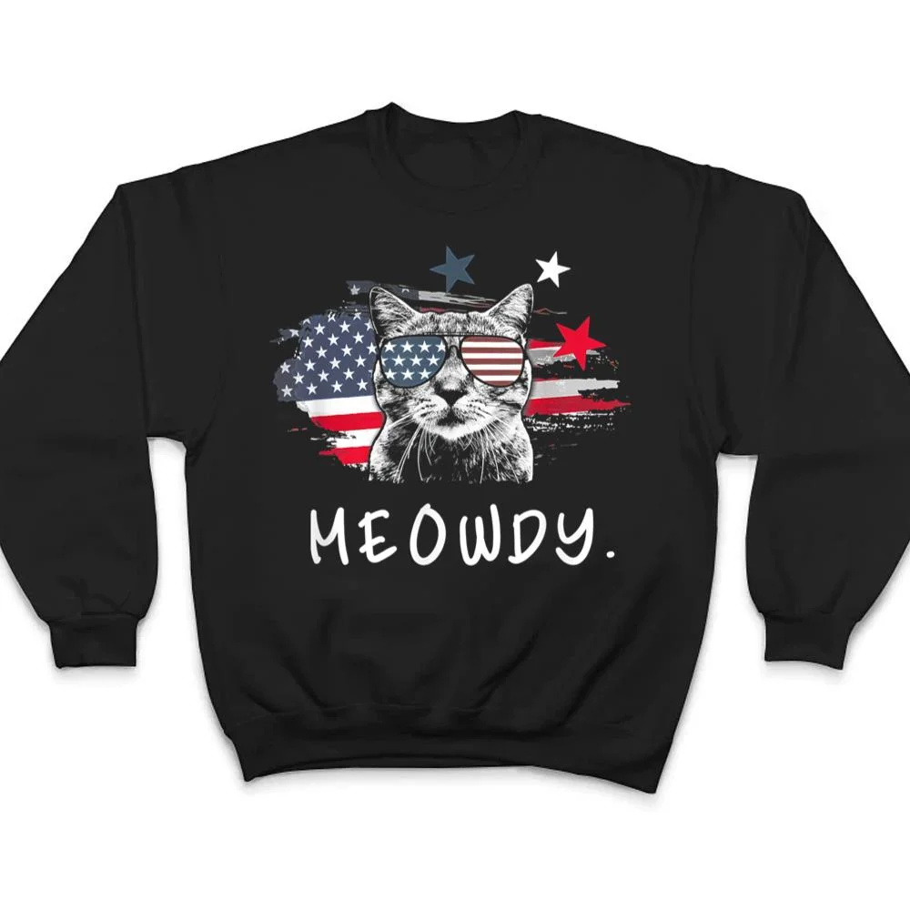 Funny-Meowdy-Cat-Shirt-Cat-America-Meowica-Cat-T-Shirt-4 Funny Meowdy Cat Shirt Cat America Meowica Cat T Shirt