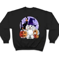 Funny Poodle Dog Halloween Witch Pumpkin T Shirt Funny Poodle Dog Halloween Witch Pumpkin T Shirt