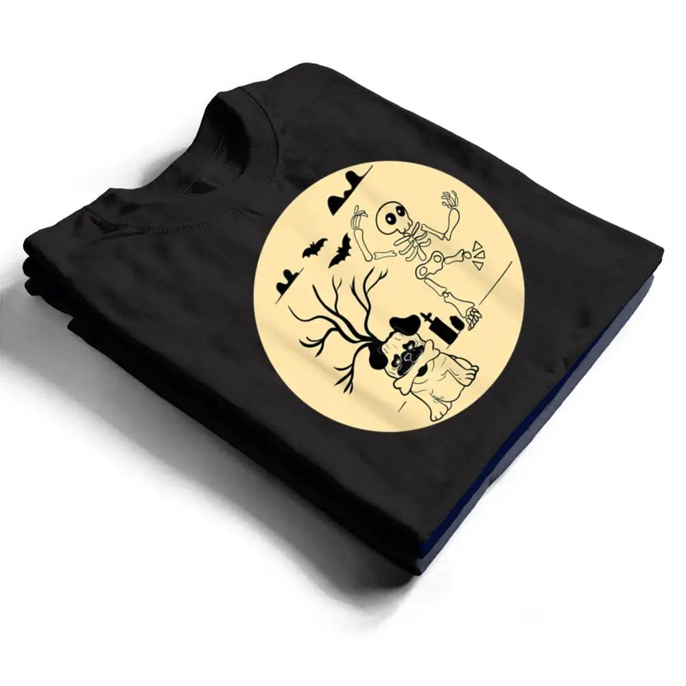 Funny-Pug-Halloween-Costume-Skeleton-Bone-Pet-Dog-Owners-T-Shirt-1 Funny Pug Halloween Costume Skeleton Bone Pet Dog Owners T Shirt