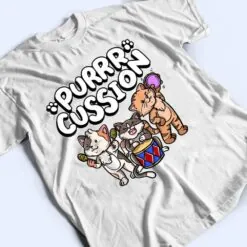 Funny Purrr Cussion Kitty Cat Percussion Player Music T Shirt Funny Purrr Cussion Kitty Cat Percussion Player Music T Shirt