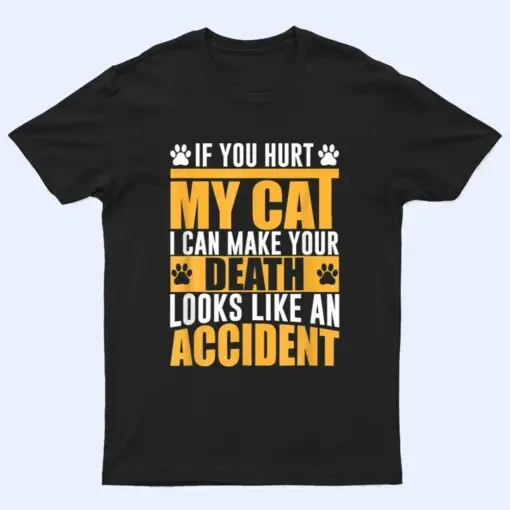 Funny Sarcastic Cat Lovers Cool Cat Dad Cat Lady T Shirt