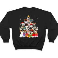 Funny Siberian Husky Christmas Tree Pet Dog Lover Cute T Shirt Funny Siberian Husky Christmas Tree Pet Dog Lover Cute T Shirt