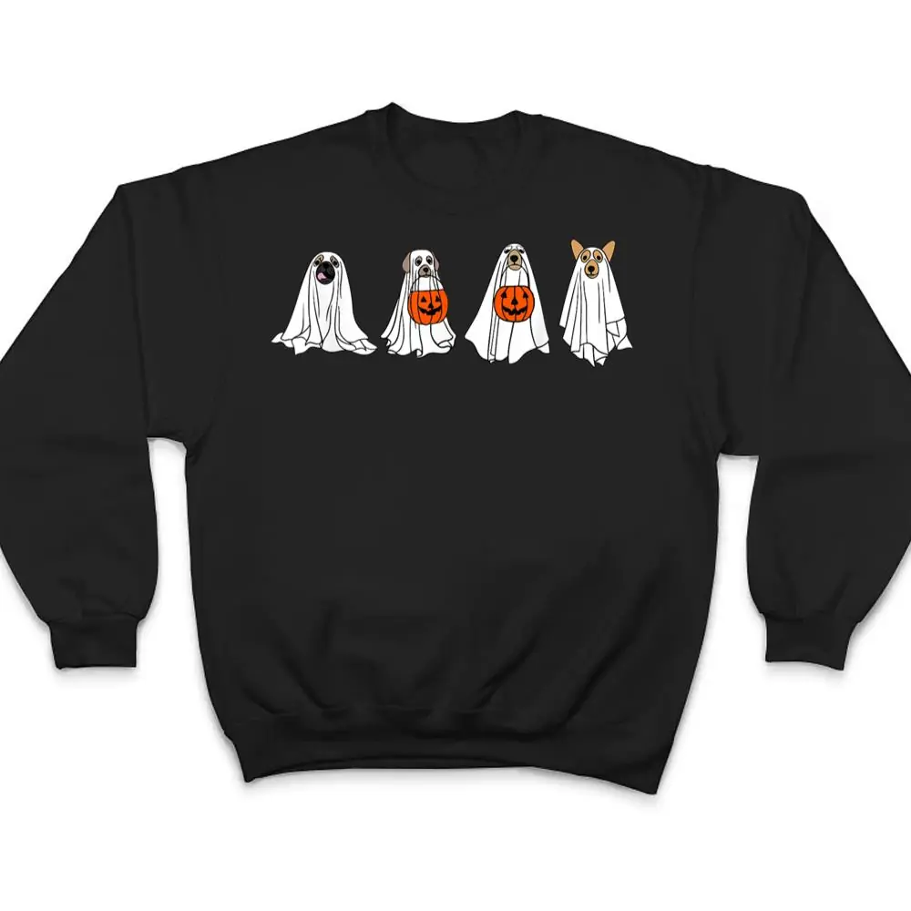 Funny-Spooky-Season-Retro-Jackolantern-Ghost-Dog-Halloween-T-Shirt-4 Funny Spooky Season Retro Jackolantern Ghost Dog Halloween T Shirt