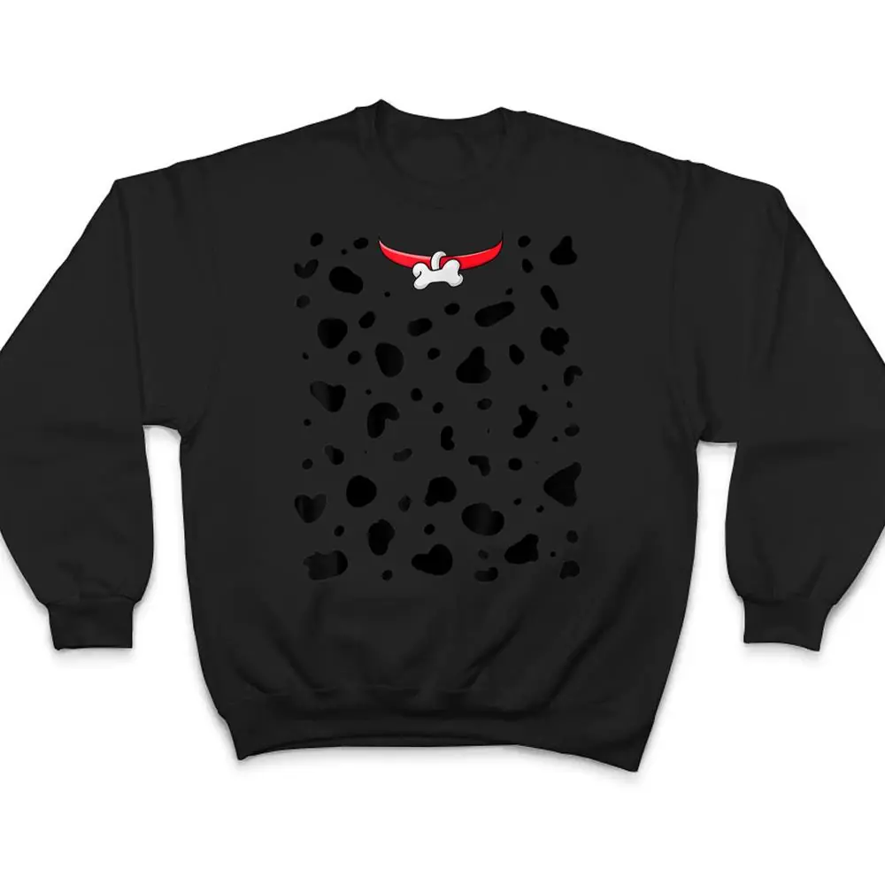 Funny-pretend-Im-a-dalmatian-dog-halloween-DIY-costume-T-Shirt-4 Funny pretend I'm a dalmatian dog halloween DIY costume T Shirt
