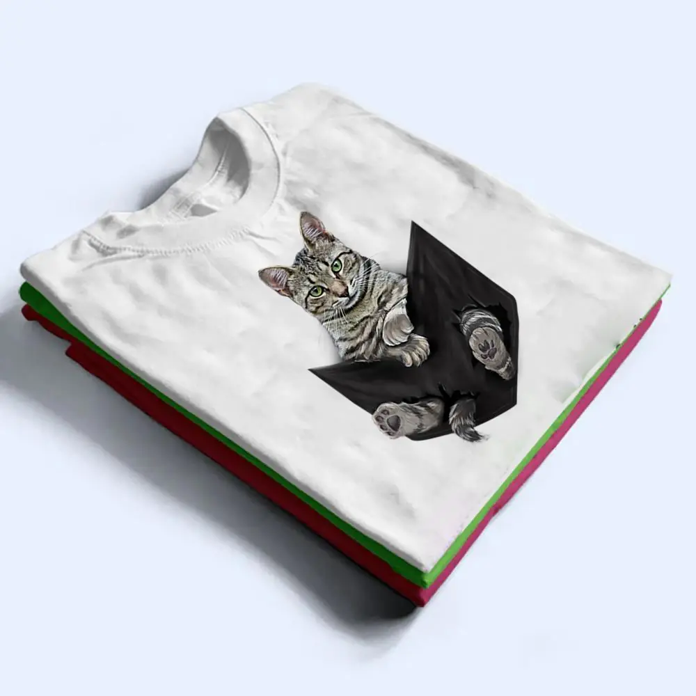 Furry-Cute-Cat-Serious-Face-Pocket-T-Shirt-1 Furry Cute Cat Serious Face Pocket T Shirt